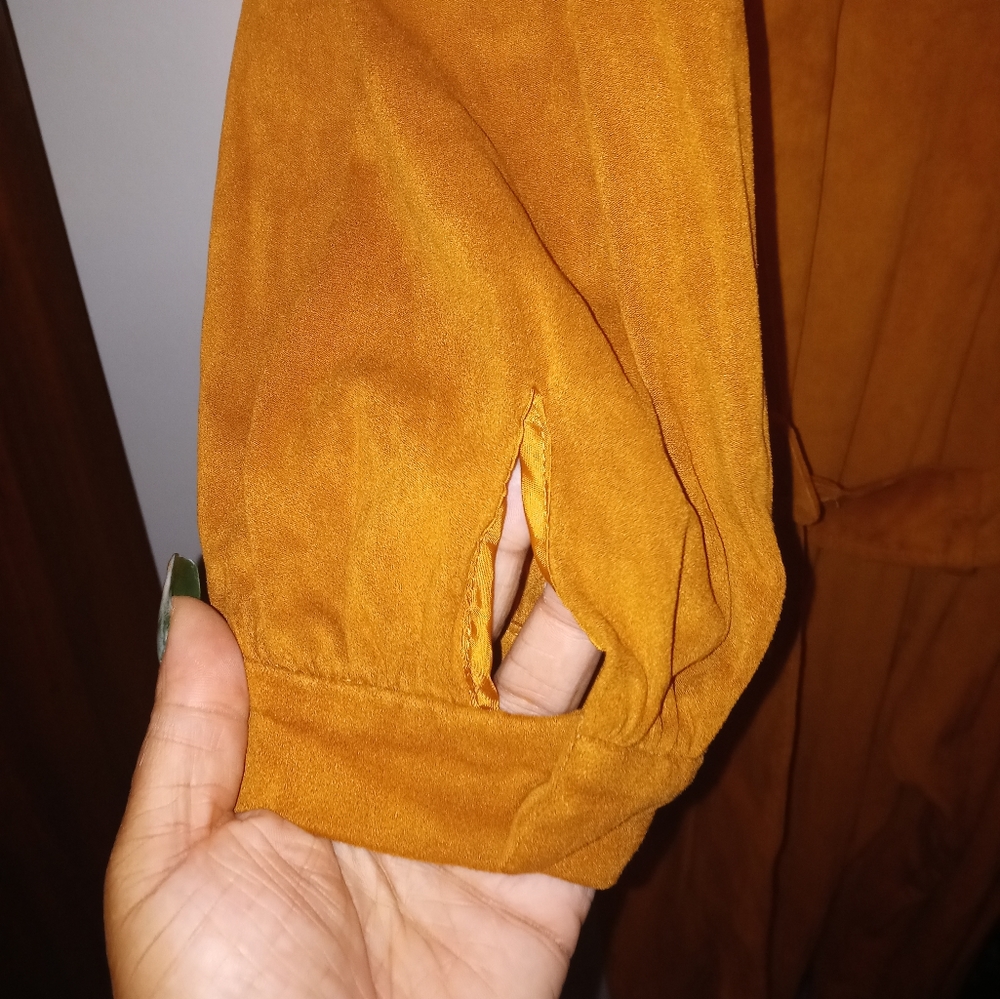 Eloquii Suede Jumpsuit - Picture 9 of 13